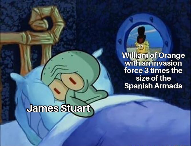 William of Orange, big invasion